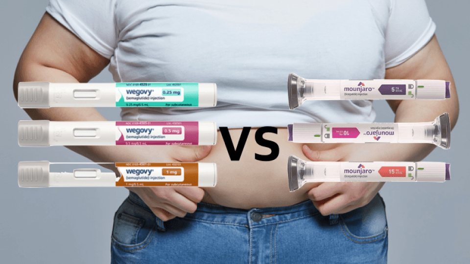 위고비 마운자로 효과 비교