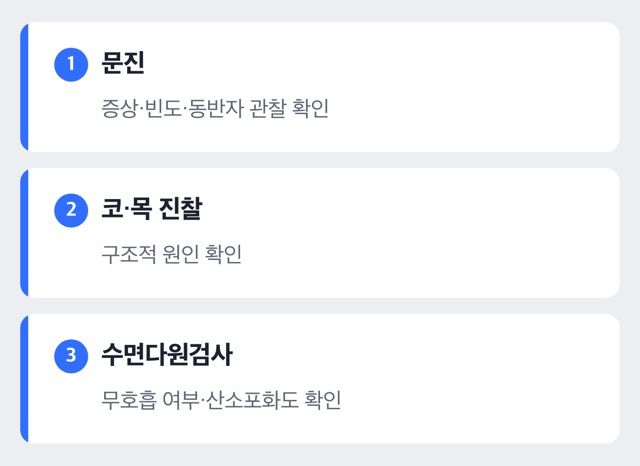진단 단계 도해