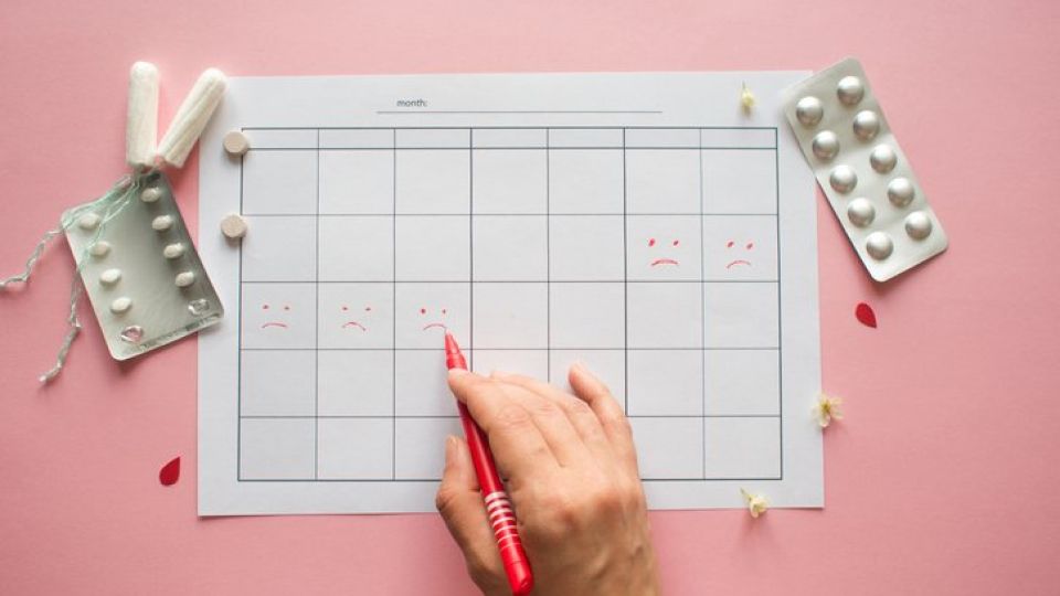 월경전증후군, PMS, 월경, 생리전증후군, 유방통, 우울증, 피로, 분노, 식욕감퇴, 집중력감퇴