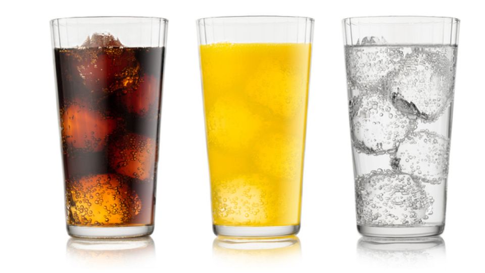 탄산음료, 양치질, 산성, 이온음료, 탄산수, 과일주스