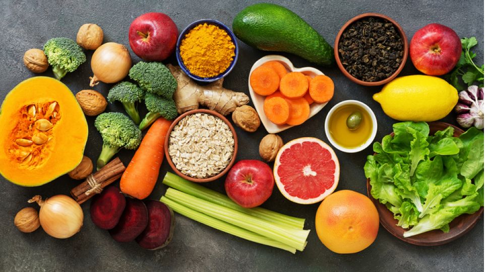 저지방, 고섬유질, 식단