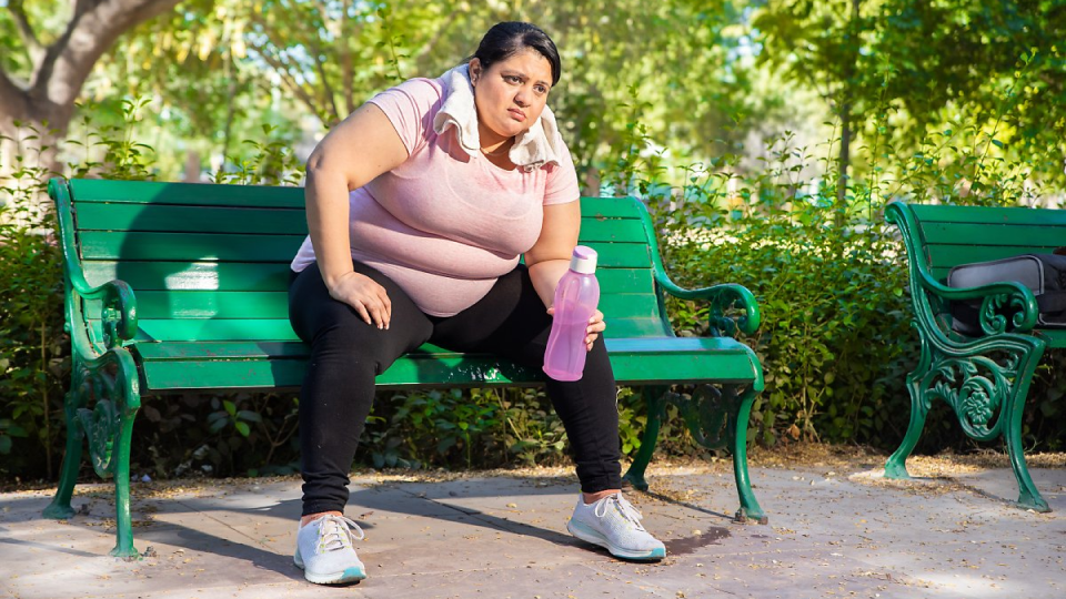 비만, 더위, 땀, 지방층, 체온조절