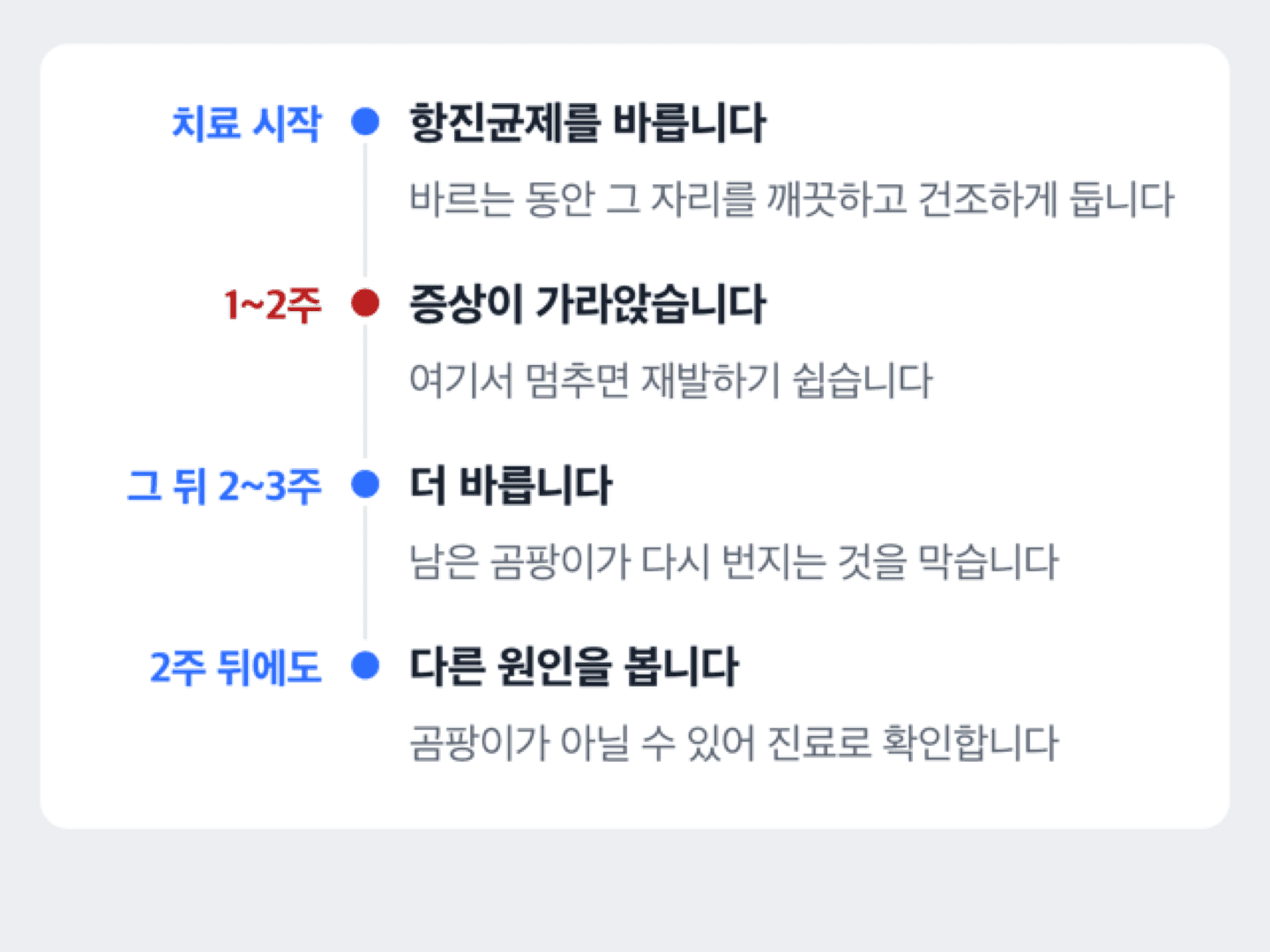 완선과 질염을 가려운 위치와 병변 모양으로 나눠 비교한 도해